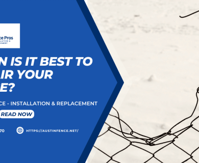 broken chain link fence