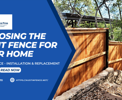 wooden privacy fence