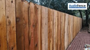 wooden fence