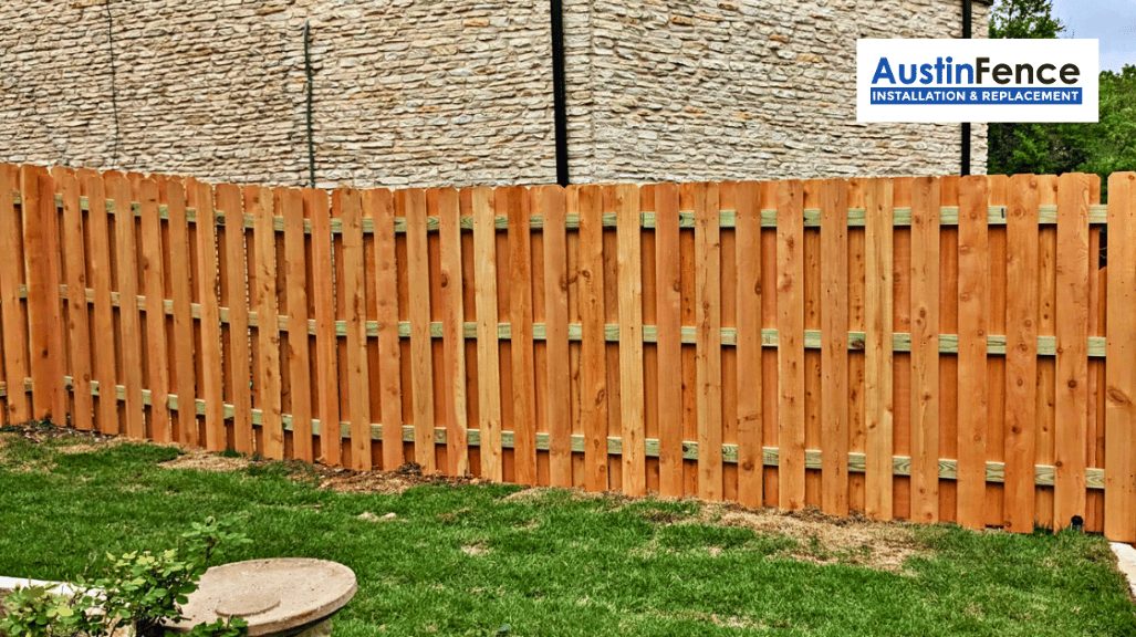 wooden fence for privacy