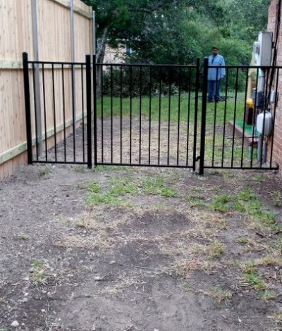 AustinFenceCompany-metal gate 2