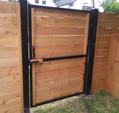 AustinFenceCompany-wood fence - horizontal 2