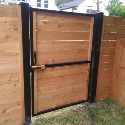 AustinFenceCompany-wood fence - horizontal 2